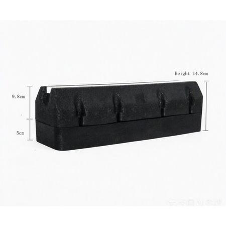 Bundle of 1 set of Rubber Floor Stand ACBFS600AR & 1 set of Base ACBFS600ARBase 600mm Length 145mm Height in total &ndash; For Air Conditioners & Heat Pumps up to 400 kg