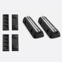 BUN/ACBFS600AR/103012 Bundle of 1 set of Rubber Floor Stand ACBFS600AR & 2 set of Base ACBFS600ARBase 600mm Length 195mm Height in total - For Air Conditioners & Heat Pumps up to 400 kg