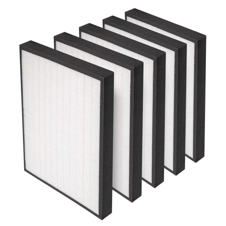 Pack of 5 Hepa Filters for Meaco Arete20L Arete25L and AreteTwo20L AreteTwo25L