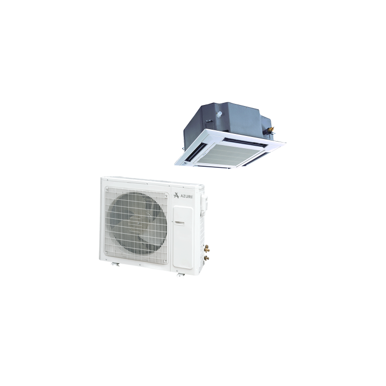 Azuri 26000 BTU Ceiling Cassette Air Conditioner with Heat Pump