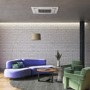 CASMS10 Argo 38000 BTU Ceiling Cassette Air Conditioner with Heat Pump Wired Controller and WiFi