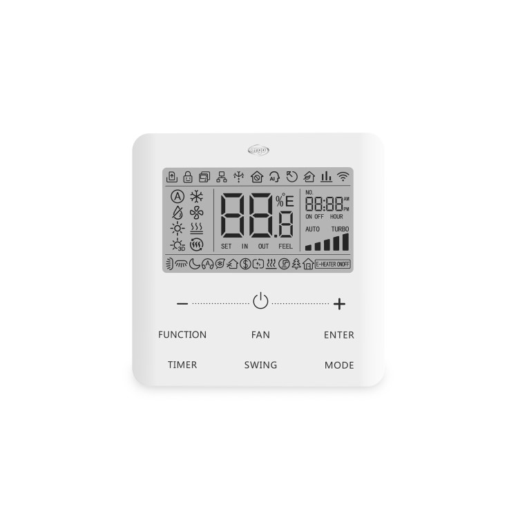 CASMS10 Argo 38000 BTU Ceiling Cassette Air Conditioner with Heat Pump Wired Controller and WiFi