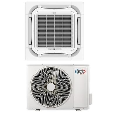 CASMS7 Argo 24000 BTU Ceiling Cassette Air Conditioner with Heat Pump Wired Controller and WiFi