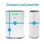 Refurbished electriQ 12 Litre Dehumidifier with Digital Humidistat and Air Purifier