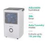 GRADE A2 - electriQ 10 Litre Dehumidifier with Humidistat Laundry Mode and Odour Filter