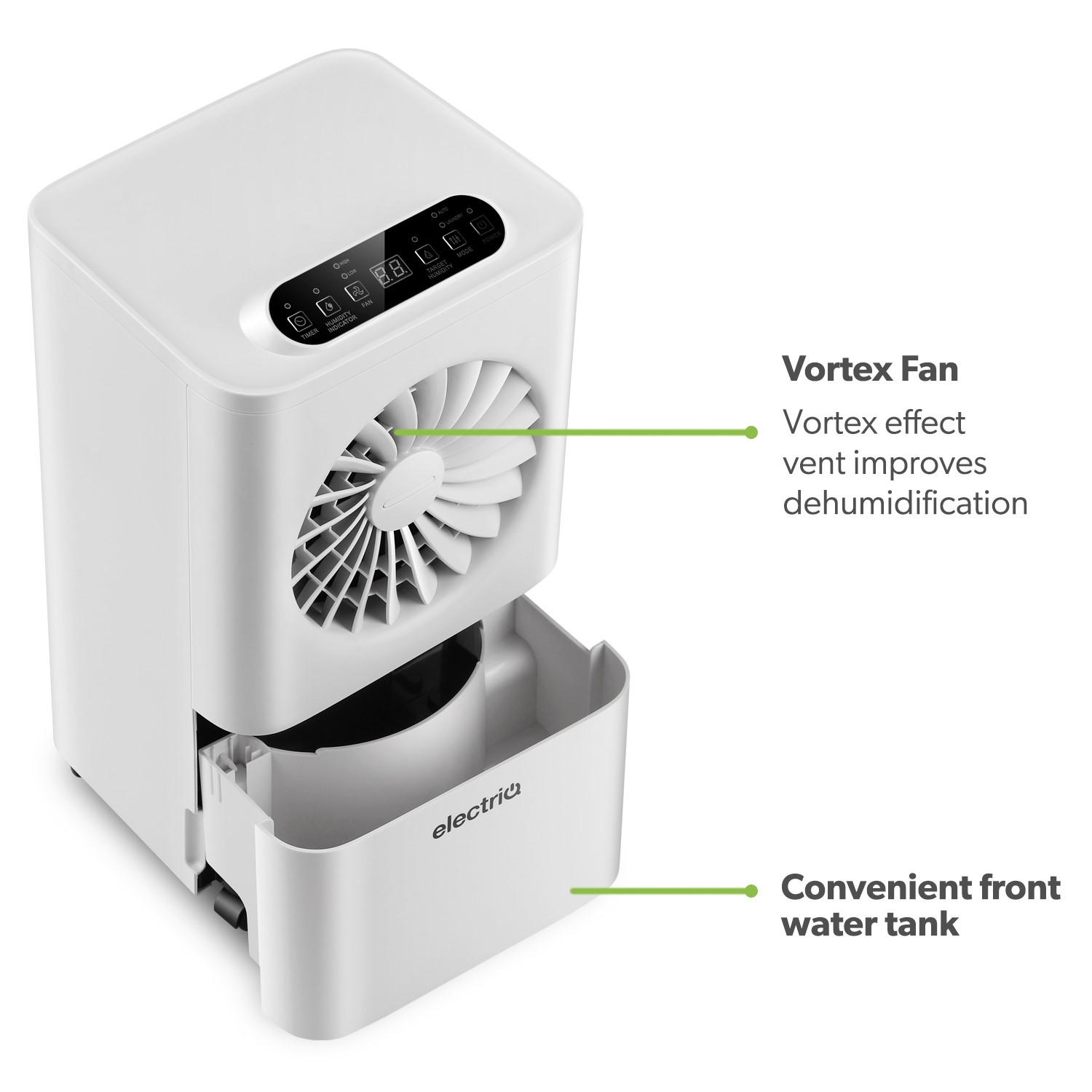 Buy GRADE A5 electriQ 10 Litre Dehumidifier with Humidistat Laundry Mode and Carbon Odour Buy GRADE A5 electriQ 10 Litre Dehumidifier with Humidistat Laundry Mode and Carbon Odour