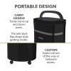 electriQ 20L Low-Energy Quiet Laundry Dehumidifier and HEPA UV Air Purifier - Black