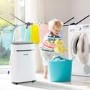 Refurbished electriQ 25 Litre Smart App Alexa Low Energy Dehumidifier with True Hepa and UV Air Purifier