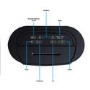 GRADE A3 - electriQ 12L Low-Energy Laundry Dehumidifier and Anti-Bacterial UV/HEPA Air Purifier 