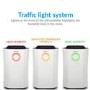 GRADE A3 - electriQ 12L Low-Energy Laundry Dehumidifier and Anti-Bacterial UV/HEPA Air Purifier 