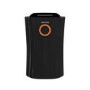 GRADE A2 - 12 litre Low Energy Premium Black Dehumidifier for up to 3 bed house with Digital Humidistat and UV Plasma Air Purifier