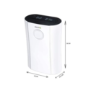 GRADE A3 - electriQ 12 Litre Low Energy UV Antibacterial Dehumidifier