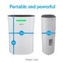GRADE A2 - electriQ 12L Low Energy Smart App Wi-Fi Alexa Dehumidifier for up to 3 bed house with UV Air Purifier 