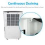 GRADE A2 - electriQ 20L Low Energy Smart App WIFI Alexa Dehumidifier for 2 to 5 bed houses with UV Air Purifier