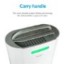 GRADE A2 - electriQ 12L Low Energy Smart App Wi-Fi Alexa Dehumidifier for up to 3 bed house with UV Air Purifier 