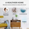 electriQ 12L Smart Quiet Low-Energy Dehumidifier and  Air Purifier