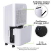 electriQ 12L Smart Quiet Low-Energy Dehumidifier and  Air Purifier