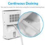 GRADE A1 - electriQ 12 Litre Smart App Alexa Dehumidifier with Digital Humidistat and Air Purifier