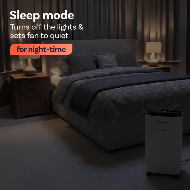 electriQ Essential 12L Quiet Low-Energy Dehumidifier