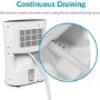 Refurbished electriQ 12 Litre Dehumidifier with Digital Humidistat and Air Purifier