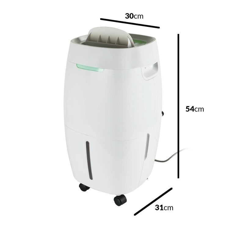 electriQ 16 litre Low Energy Dehumidifier for up to 4 bed houses