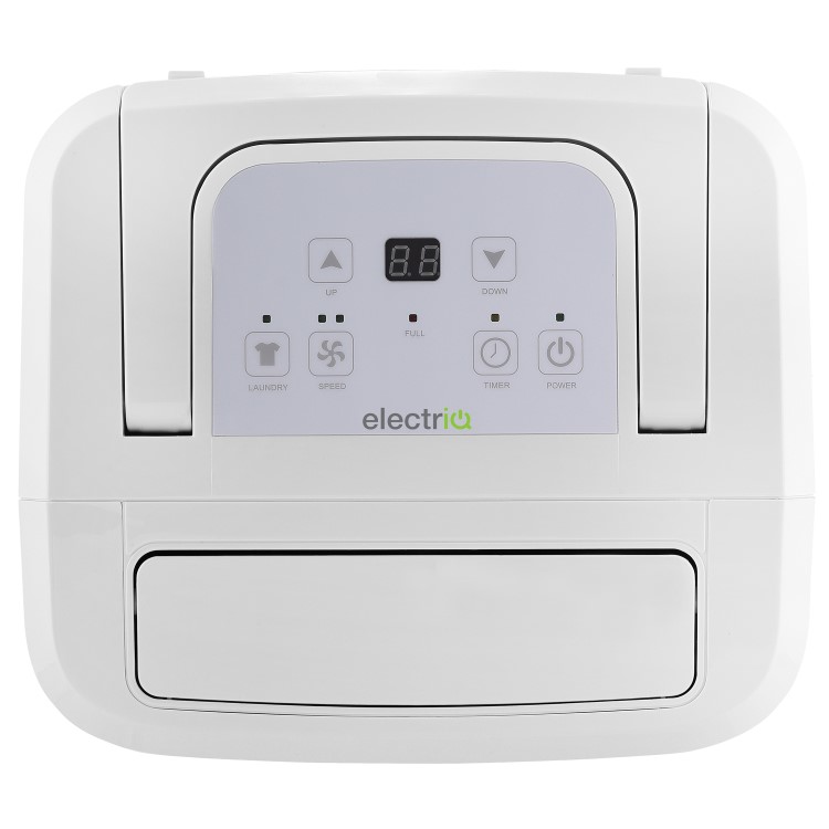 Refurbished electriQ 20 Litre Dehumidifier with Humidistat and Carbon Filter