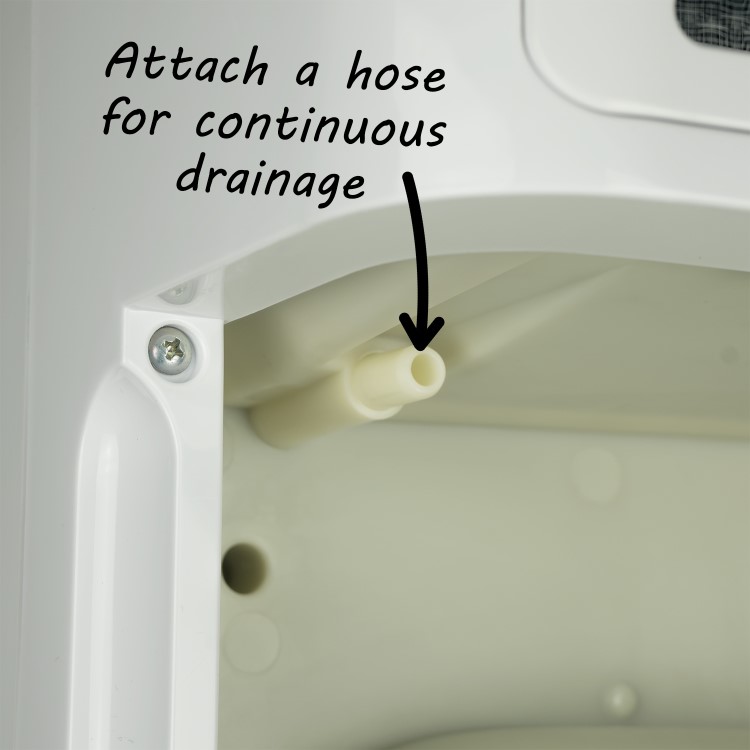 Refurbished electriQ 20 Litre Dehumidifier with Humidistat and Carbon Filter