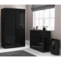 Refurbished electriQ 20 Litre Black Low Energy UV Antibacterial Dehumidifier with HEPA Air Purifier