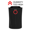 Refurbished electriQ 20 Litre Black Low Energy UV Antibacterial Dehumidifier with HEPA Air Purifier