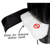 Refurbished electriQ 20 Litre Black Low Energy UV Antibacterial Dehumidifier with HEPA Air Purifier