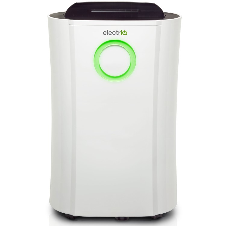 GRADE A3 - ElectriQ 20L Low Energy Anti-Bacterial Dehumidifier with large tank great for any house up to 5 bedrooms with Smart Humidistat and UV Plasma Air Purifier