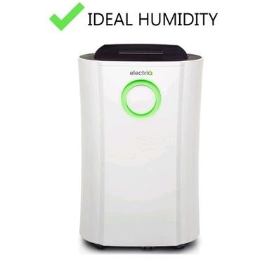 GRADE A3 - electriQ 20L Low Energy Anti-Bacterial Dehumidifier for 2 to 5 bed houses - WHICH Best Buy CD20LE-V2