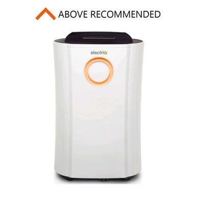 GRADE A3 - electriQ 20L Low Energy Anti-Bacterial Dehumidifier for 2 to 5 bed houses - WHICH Best Buy CD20LE-V2