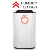 Refurbished electriQ 20 Litre Low Energy UV Antibacterial Dehumidifier with HEPA Air Purifier