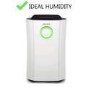 GRADE A3 - electriQ 20L Low Energy Anti-Bacterial Dehumidifier for 2 to 5 bed houses - WHICH Best Buy CD20LE-V2