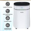 electriQ 20L Low-Energy Quiet Laundry Dehumidifier with HEPA UV Air Purifier