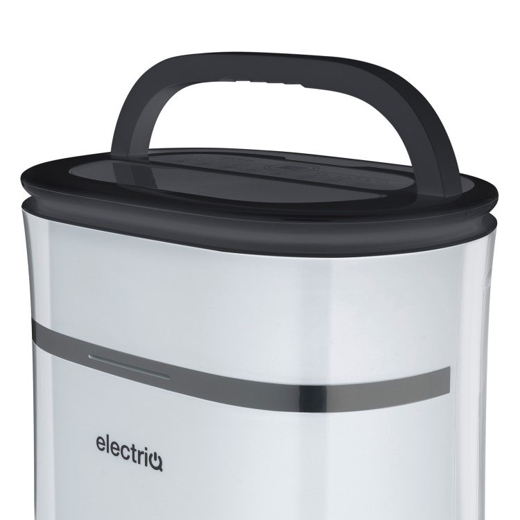 Refurbished electriQ 20 Litre Low Energy UV Antibacterial Dehumidifier with HEPA Air Purifier