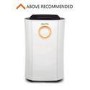 GRADE A3 - electriQ 20L Low Energy Anti-Bacterial Dehumidifier for 2 to 5 bed houses - WHICH Best Buy CD20LE-V2