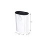 Refurbished electriQ 20 Litre Low Energy UV Antibacterial Dehumidifier with HEPA Air Purifier