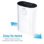 Refurbished electriQ 20 Litre Low Energy UV Antibacterial Dehumidifier with HEPA Air Purifier