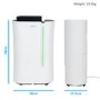 GRADE A1 - electriQ 20 Litre Dehumidifier with Humidistat for 2 to 5 Bed Homes