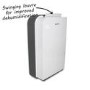 GRADE A2 - electriQ 25 litre Low Energy WIFI Smart Dehumidifier with True HEPA and UV Air Purifier