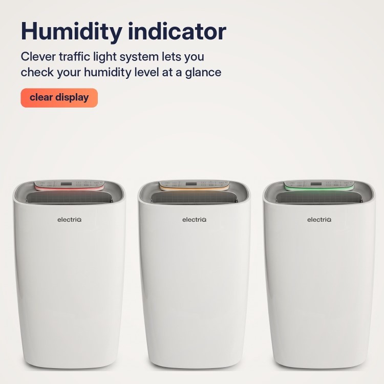 electriQ Premium 30L Smart Low Energy Laundry Dehumidifier