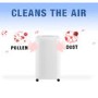 GRADE A1 - electriQ CD20LE-V2 Low Energy Anti-Bacterial Dehumidifier for 2 to 5 bed houses  WHICH Best Buy 2017