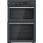 Hotpoint Cannon 60cm Double Oven Ceramic Electric Cooker - Anthracite
