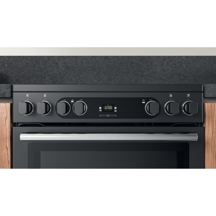 Hotpoint Cannon 60cm Double Oven Ceramic Electric Cooker - Anthracite