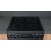 Hotpoint Cannon 60cm Double Oven Ceramic Electric Cooker - Anthracite