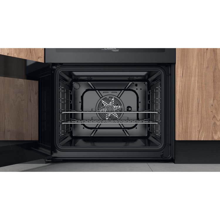 Hotpoint Cannon 60cm Double Oven Ceramic Electric Cooker - Anthracite