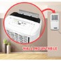 GRADE A2 - ElectiQ 12L Slim premium Anti-bacterial Wall-mountable Dehumidifier -up to 3 Bed House