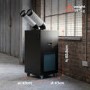 electriQ Heavy Duty 12000 BTU Portable Commercial Air Conditioner - Metal Body